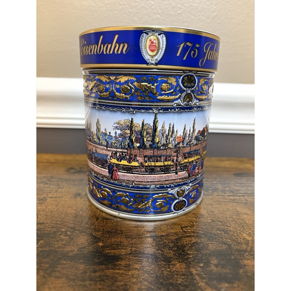GERMAN COLLECTABLE BISCUIT TIN: E OTTO SCHMIDT 2011 Tin Only